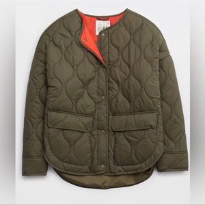 Aerie Offline Quilted Bomber Jacket -  size S